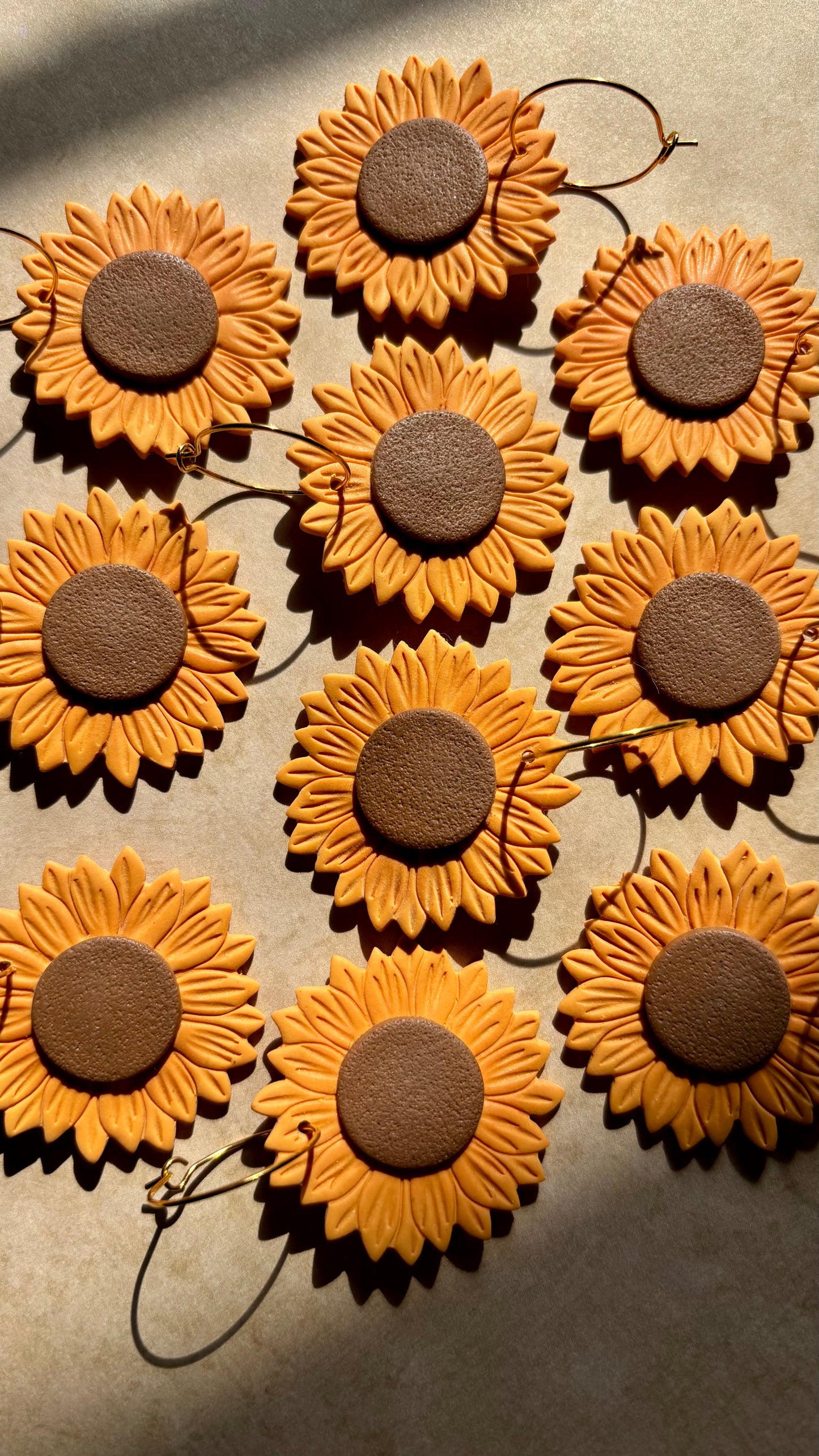 Sunflower Hoops