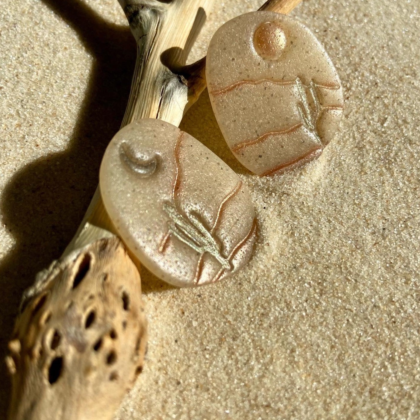 DivineEarthClay Desert Sunset/Sunrise Stud $14