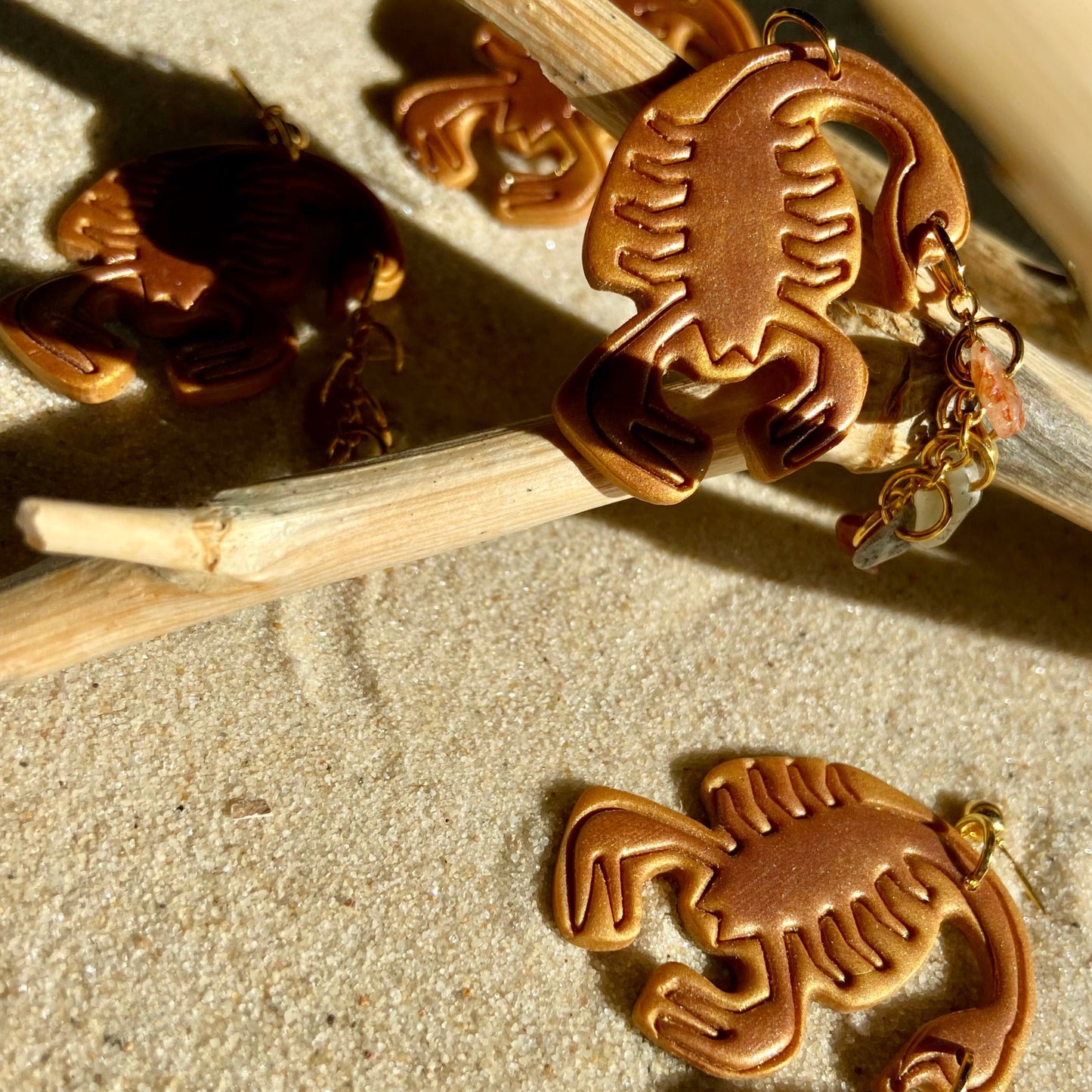 DivineEarthClay Scorpio - Dangle $23