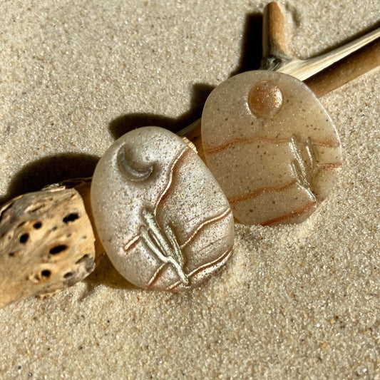 DivineEarthClay Desert Sunset/Sunrise Stud $14