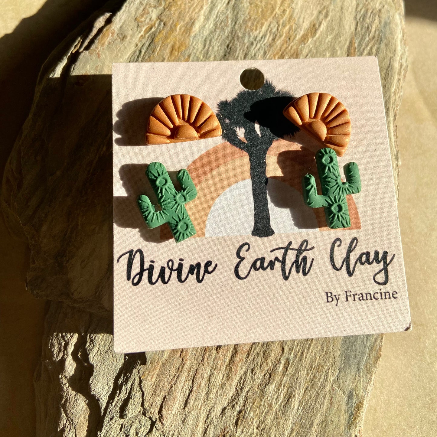 DivineEarthClay Desert Stud Pack (sunset/cactus) $12