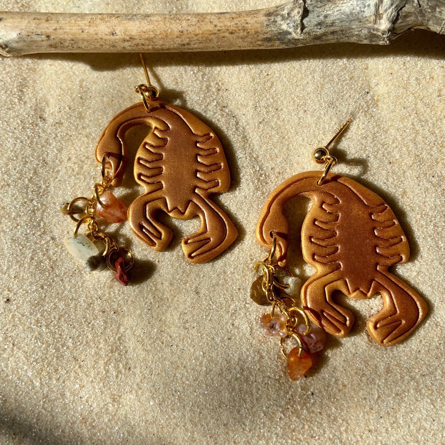 DivineEarthClay Scorpio - Dangle $23