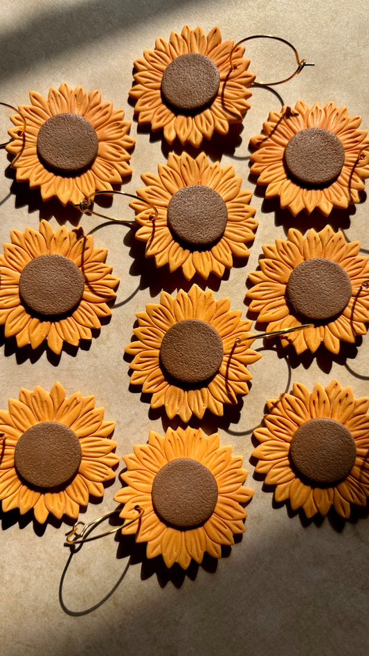 Sunflower Hoops